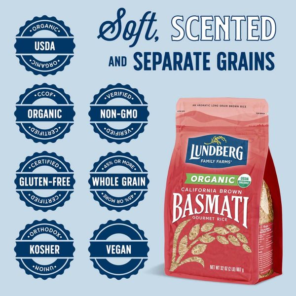 Organic Brown Basmati Rice Sale