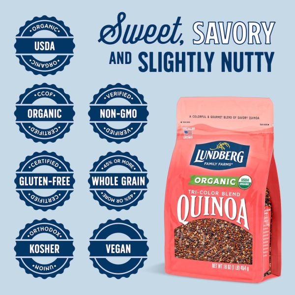 Organic Quinoa - Tri-Color Blend Online