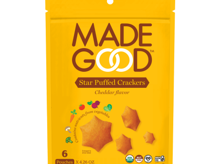 Cheddar Star Puffed Crackers (6 Count) on Sale