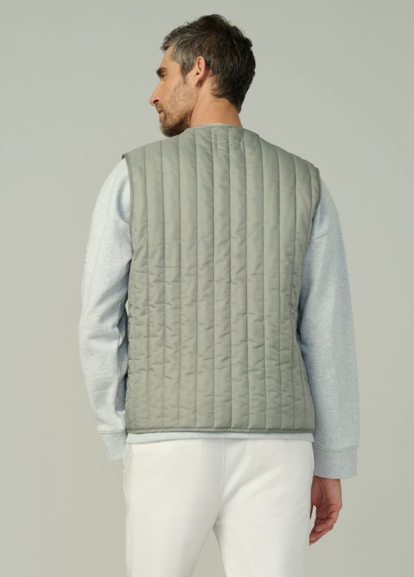 RORY QUILTED VEST Online now