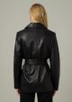 THE ROMA BELTED LEATHER JACKET Fashion