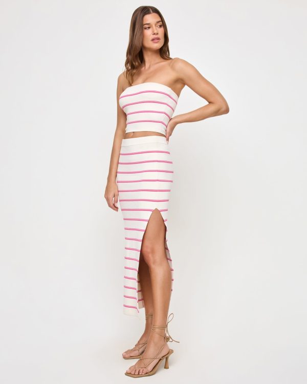 Amalfi Tube Top - Capistrano Stripe Supply