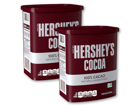 [1+1] HERSHEY S Natural Unsweetened Cocoa 652g Fashion