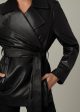 THE ROMA BELTED LEATHER JACKET Fashion