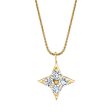 Star of Hope 14Kt Yellow Gold 1.00cttw Natural Diamond Pendant Supply