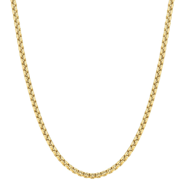 20  14Kt Yellow Gold 2.7mm Box Chain Online Sale