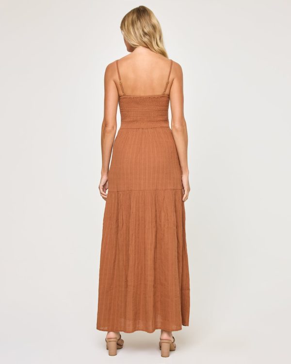 Mallorca Dress - Brown Sugar Discount