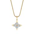 Star of Hope 14Kt Yellow Gold 0.33cttw Natural Diamond Pendant Online now