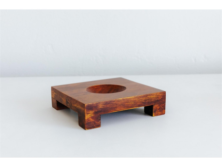 MOVA Square Natural Wood Base For 4.5  Globes Online Hot Sale