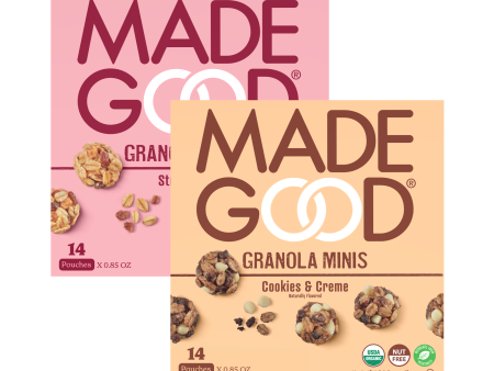 Cookies and Crème & Strawberry Granola Minis (28 Count) Online