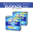 [1+1] Tampax Pearl Duopack 34ct (Light 8ct+Regular 26ct) Hot on Sale