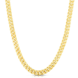 10Kt Yellow Gold 4.5mm Semi-Solid Miami Cuban Necklace Sale