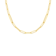 Roberto Coin 18kt Yellow Gold Paperclip 17  Chain Online Hot Sale