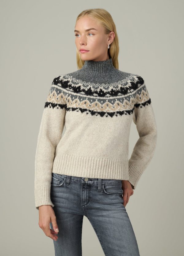 THE CELESTE FAIR ISLE SWEATER Supply