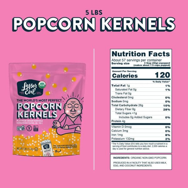 Organic Popcorn Kernels For Cheap