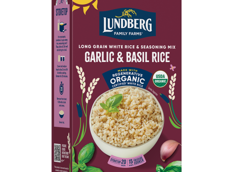 Organic Garlic & Basil Rice For Discount