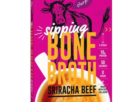 Sriracha Beef Bone Broth Stick Packets - 4 count Discount