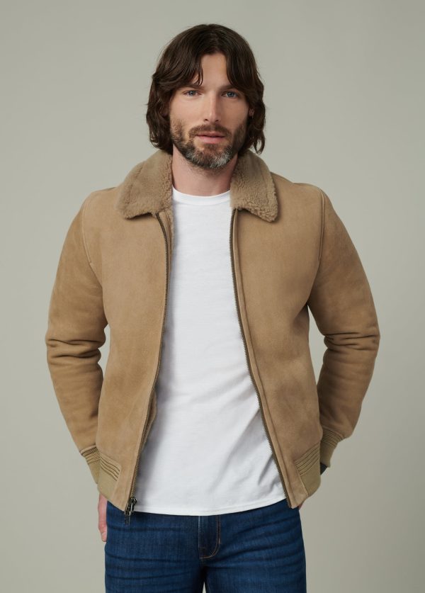 SHEARLING FLIGHT JACKET Online Sale