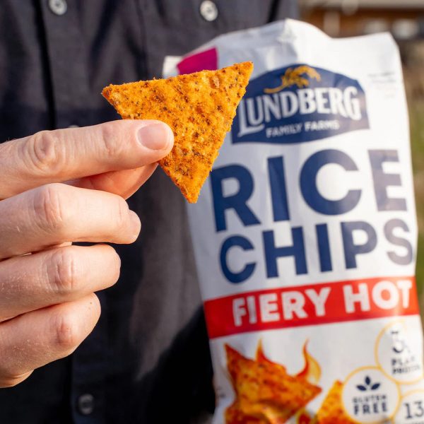 Fiery Hot Rice Chips - Single-Serve Supply