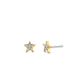 Ti Sento Gold Overlay Yellow Gold Classic Stud Earrings Supply