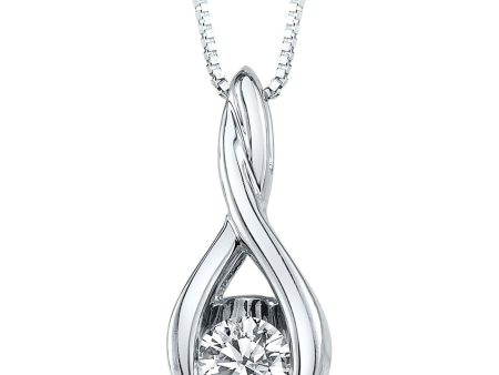 14 W WEAVE SOL Pendant 0.25cttw Natural Diamonds Online now