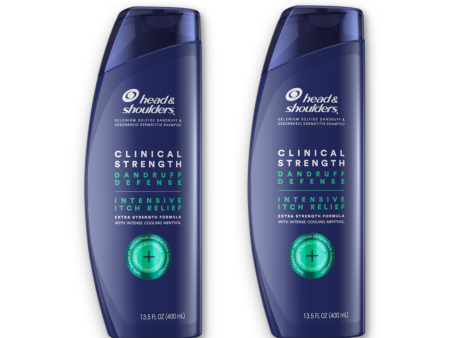 [1+1] Head & Shoulders Clinical Dandruff Defense Intensive Itch Shampoo 400ml Online Sale