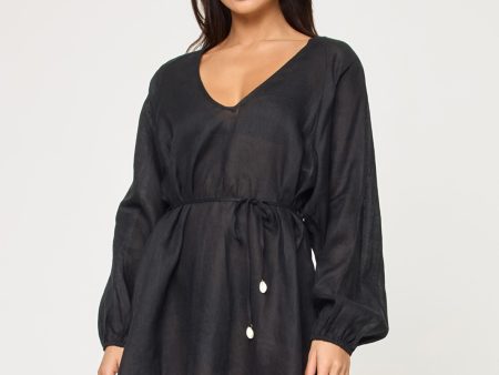 Boat Trip Tunic - Black Supply