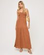 Mallorca Dress - Brown Sugar Discount