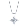 Star of Hope 14Kt White Gold 1.00cttw Natural Diamond Pendant Online