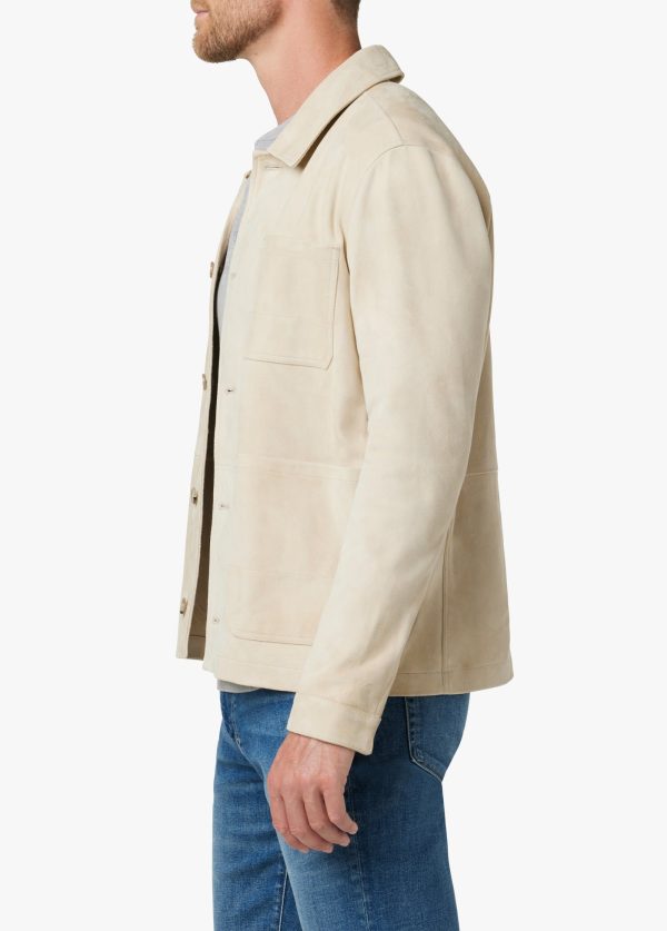 PARKER SUEDE CHORE JACKET Online Hot Sale