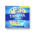 [1+1] Tampax Pearl Duopack 34ct (Light 8ct+Regular 26ct) Hot on Sale