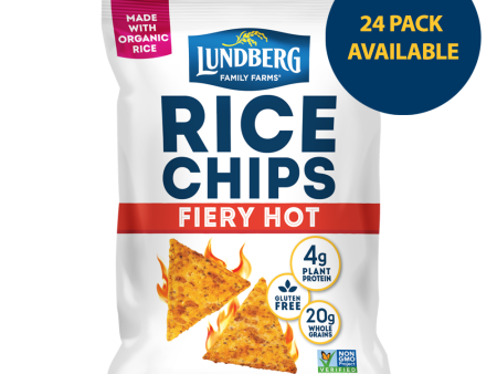 Fiery Hot Rice Chips - Single-Serve Supply