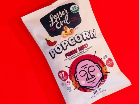 Fiery Hot Organic Popcorn Online Sale