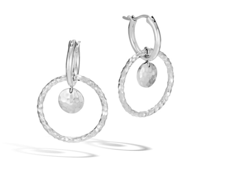 John Hardy Silver Pula Dot Drop Earrings Online Sale