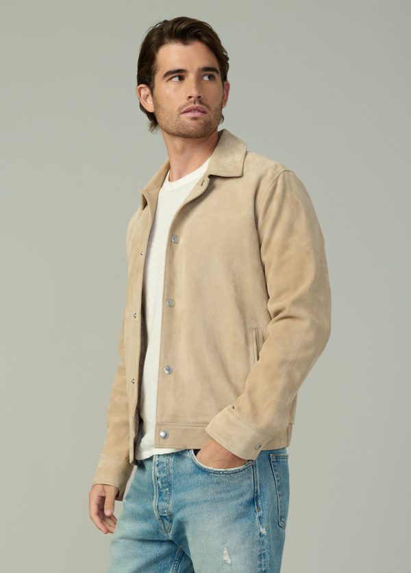 BENSON SUEDE JACKET Sale