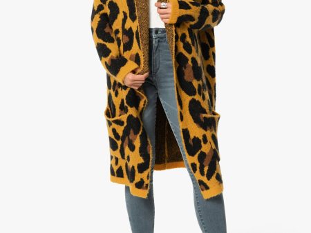 LEOPARD CARDIGAN For Discount