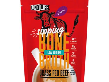 Low-Sodium Beef Bone Broth 8oz Bulk Package Online Sale