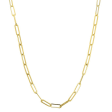 24  14Kt Yellow Gold 3.2mm Paperclip Chain Hot on Sale