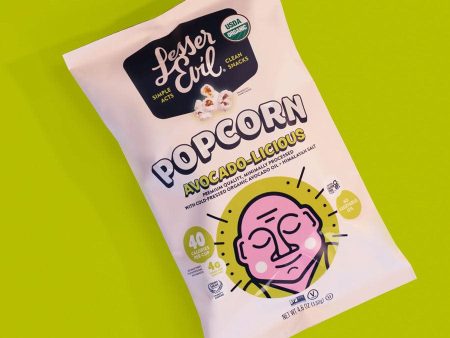 Avocado-licious Organic Popcorn Online Hot Sale