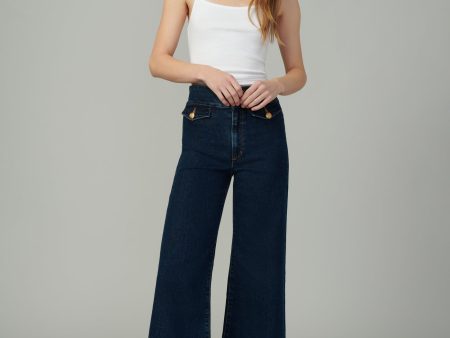 THE ELLIA WIDE LEG ANKLE For Cheap