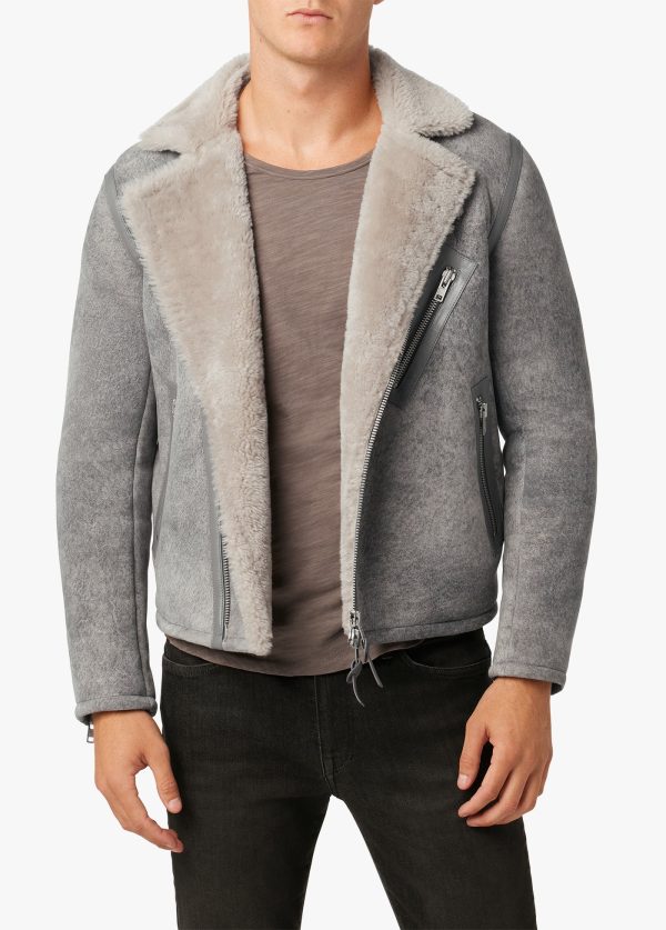 SUEDE AVIATOR JACKET For Discount