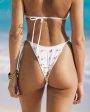 Levy Bikini Bottom - White Rosette on Sale