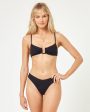 Mercer Bikini Bottom - Black Discount