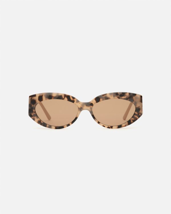 Lu Goldie Aurelie Sunglasses - Chocolate For Sale