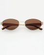 Freyrs Soho Sunglasses - Gold Cheap