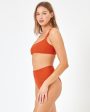 LSPACE X Anthropologie Desi Bikini Bottom - Vermillion Supply