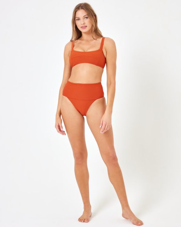 LSPACE X Anthropologie Desi Bikini Bottom - Vermillion Supply