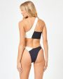 Low Tide Bikini Bottom - Black-Cream Sale