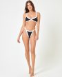 Mackenzie Bikini Bottom - Black-Cream Sale