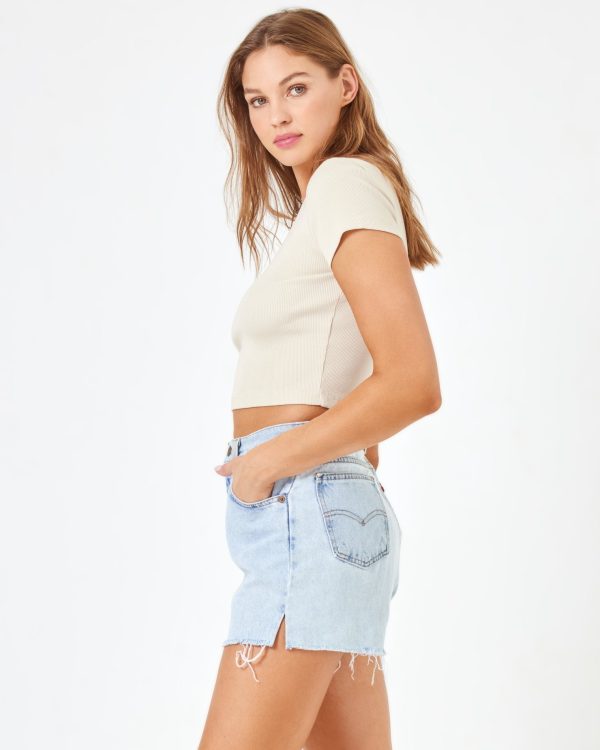 aligrace Michelle Denim Short Supply